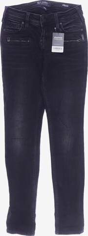 Silver Jeans Co. Jeans 26 in Schwarz: predná strana