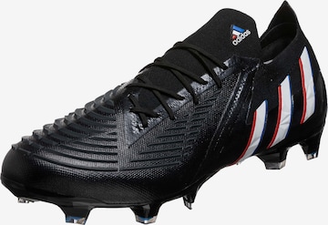 ADIDAS PERFORMANCE Soccer Cleats 'Predator Edge.1 L FG' in Black: front