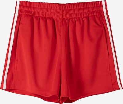 Bershka Hlače u crvena / prljavo bijela, Pregled proizvoda