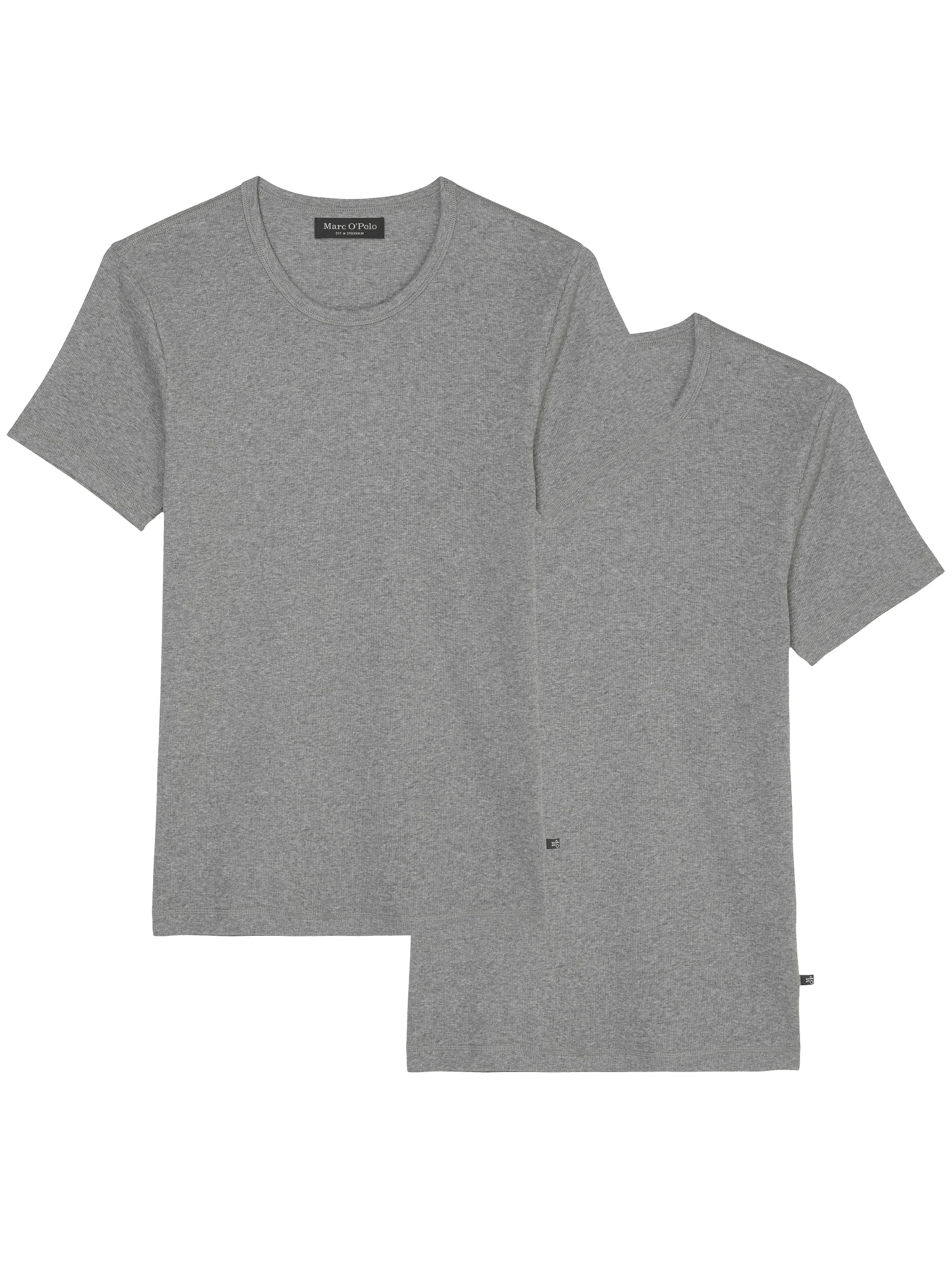 T-Shirt Marc O'Polo en gris : devant