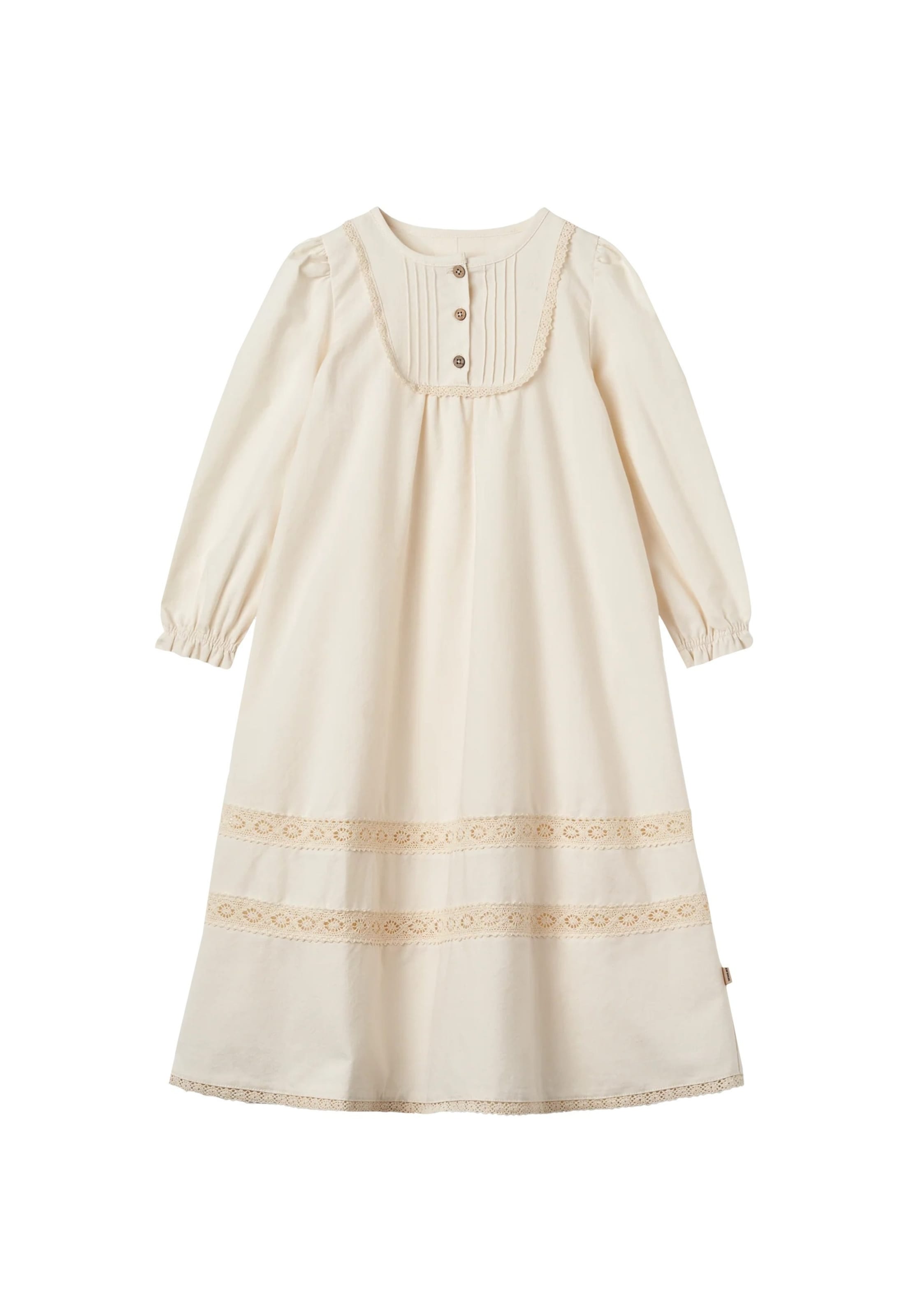 Chemise de nuit 'Lucia' WHEAT en blanc : devant
