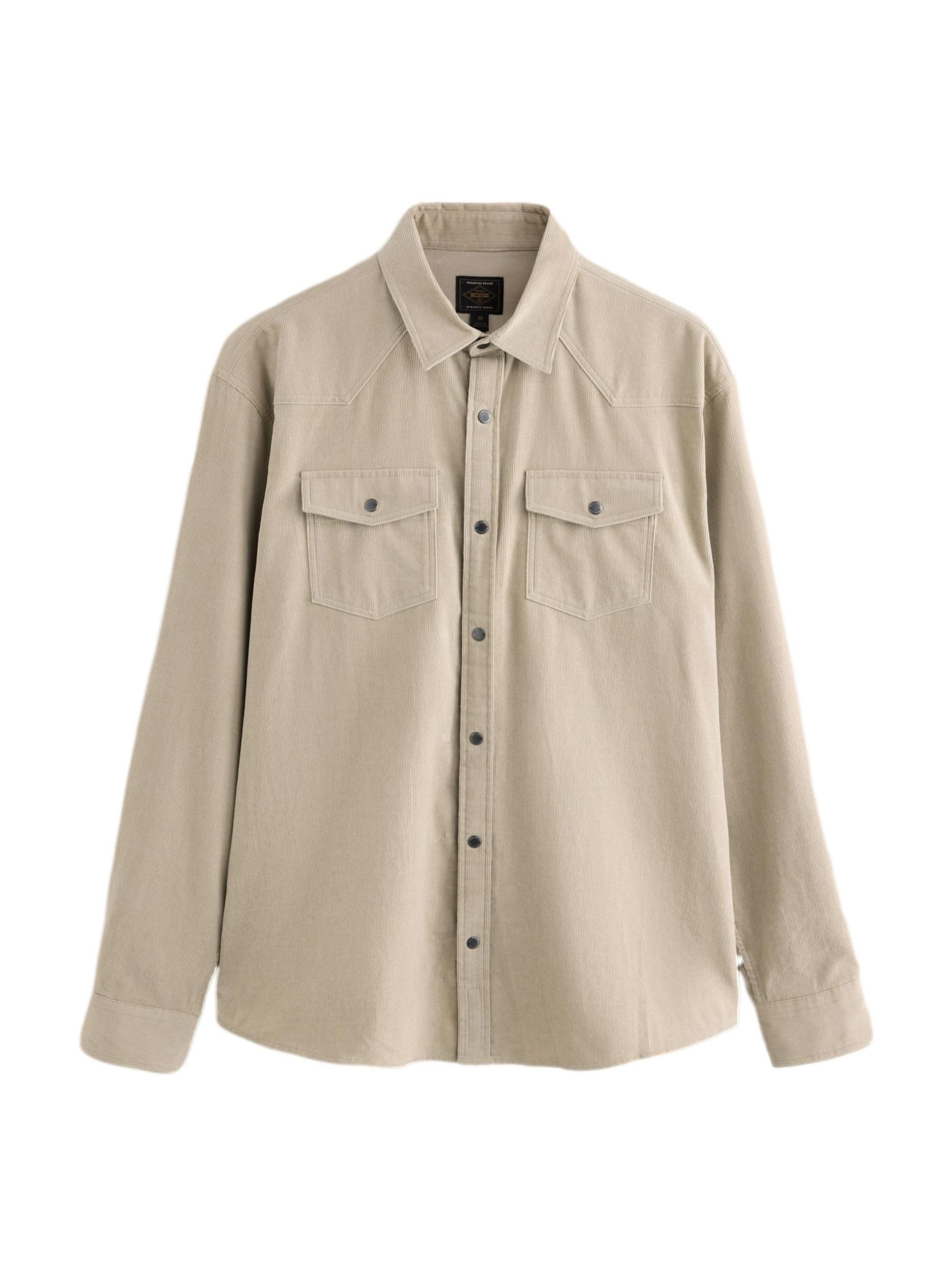 Next Regular Fit Skjorte i beige: forside