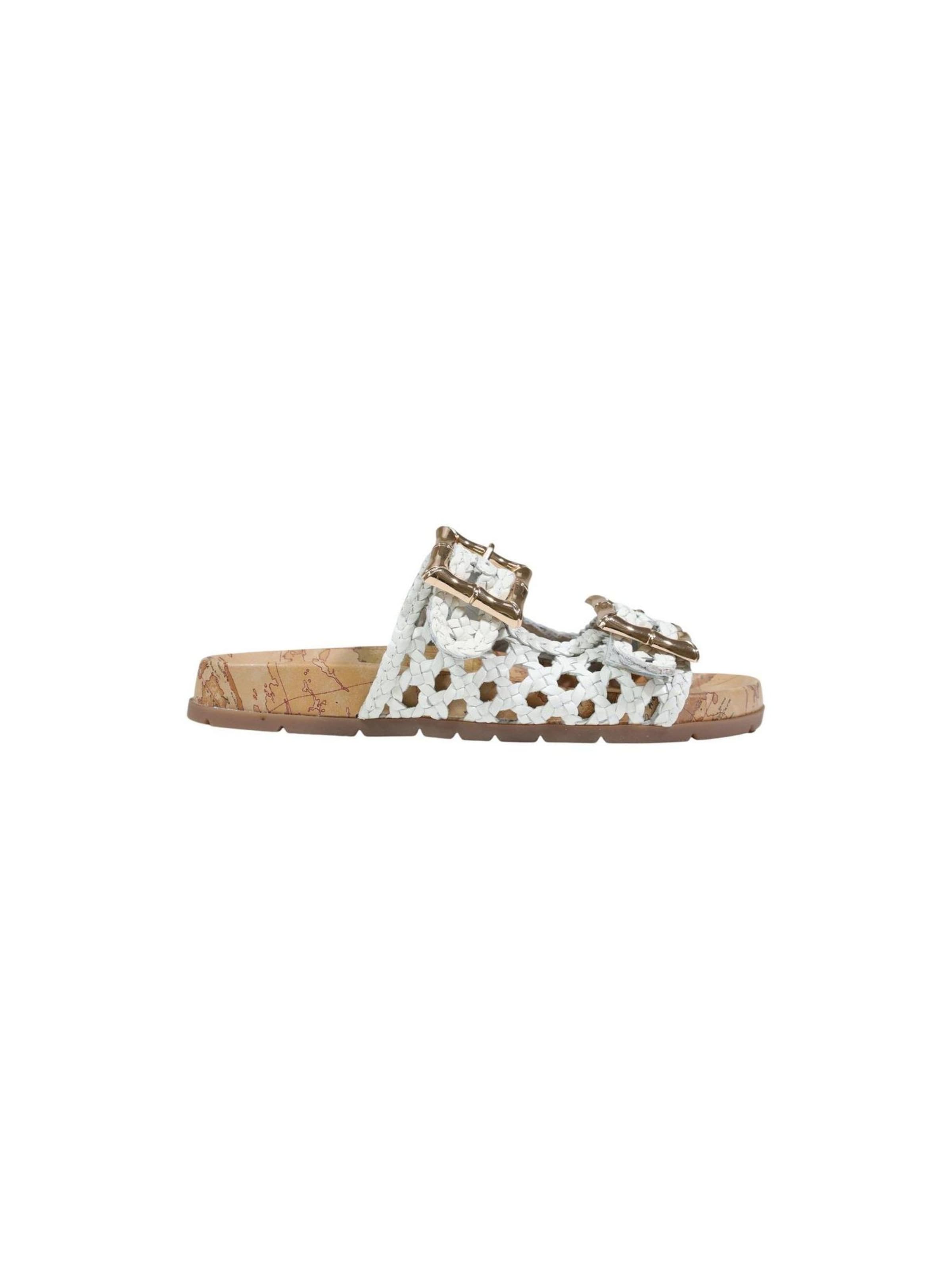 Alviero Martini 1a clase Mule 'H30 1421 9662' in White: front