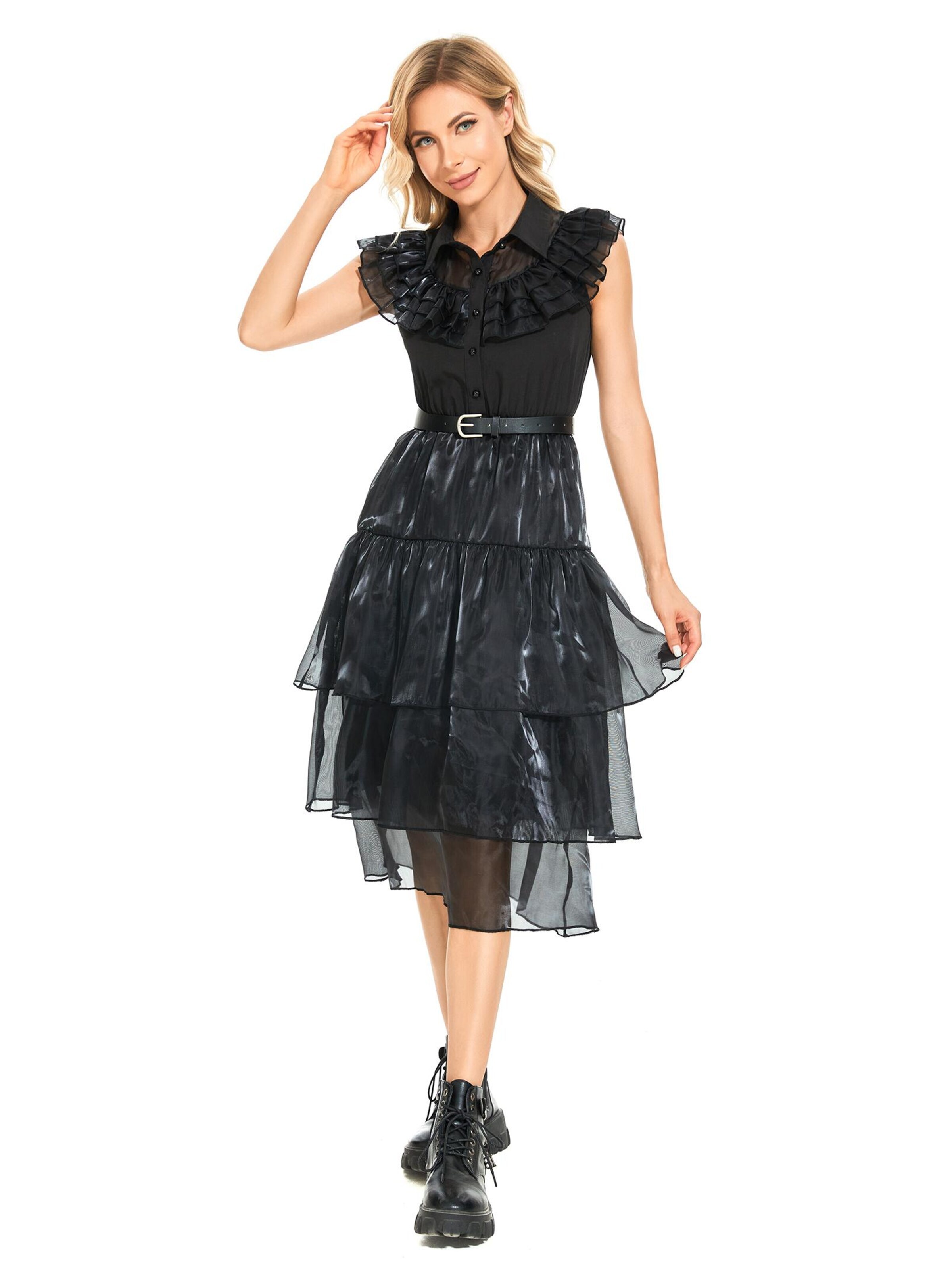 Yesfashion Dress in Black