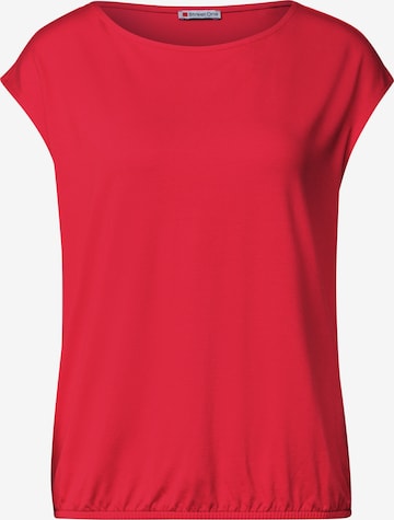 STREET ONE Shirt in Rot: Vorderseite