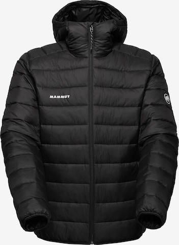MAMMUT Outdoorjacke ‘Crag’ in Schwarz: Vorderseite