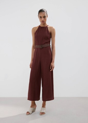 MANGO Jumpsuit in Red