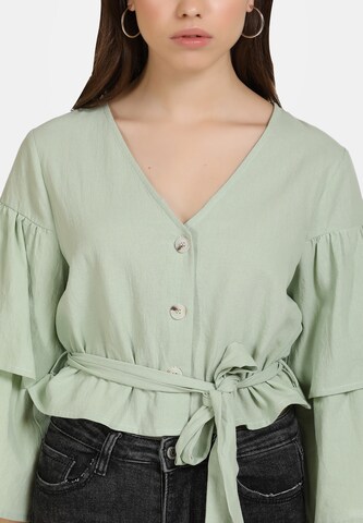 MYMO Blouse in Green