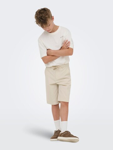 Regular Pantalon 'OSJLoc' Only & Sons Junior en gris