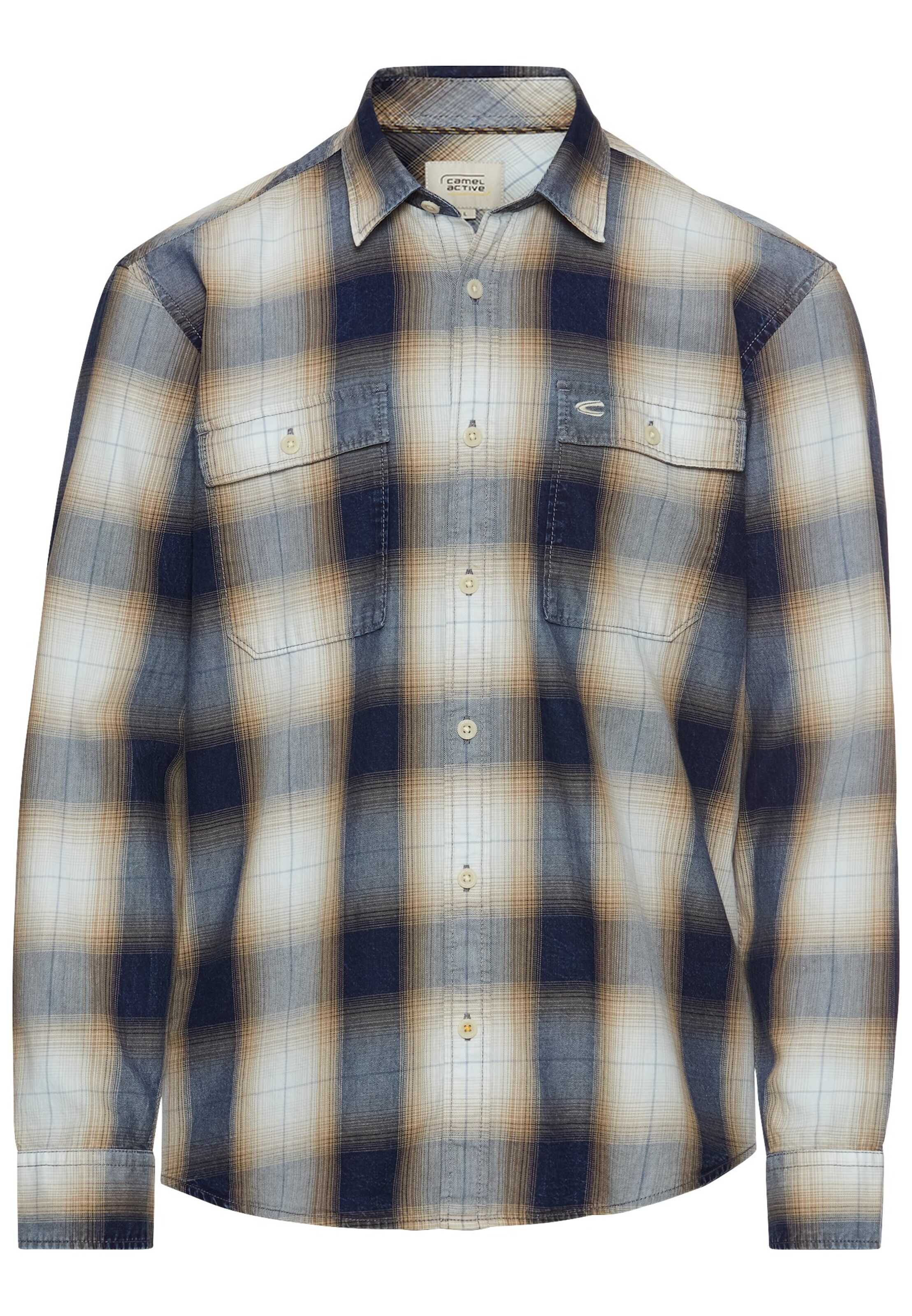 Coupe regular Chemise CAMEL ACTIVE en bleu : devant