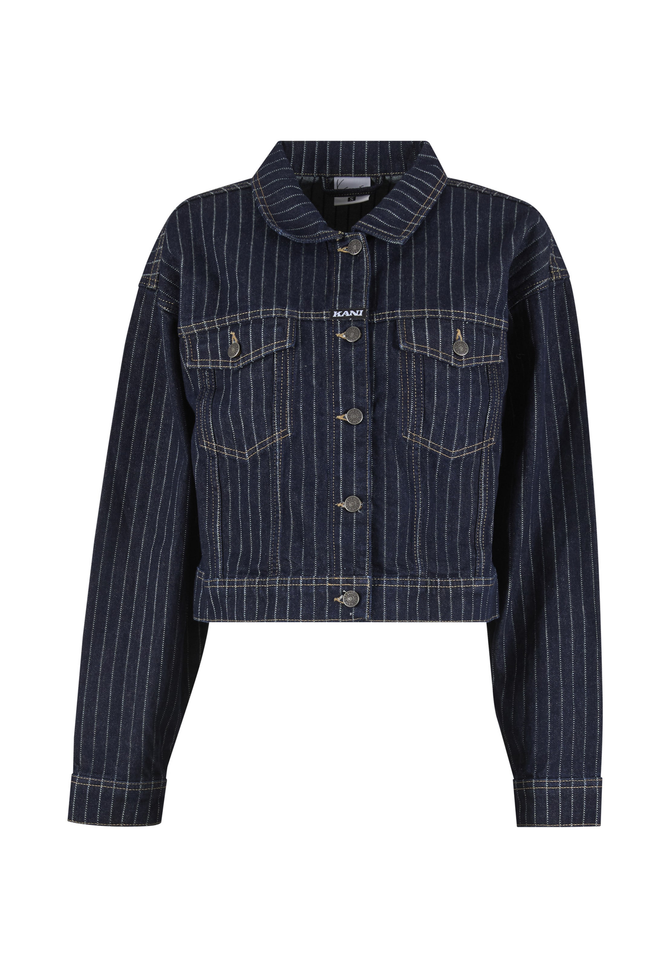 Karl Kani Tussenjas 'Retro' in Blauw: voorkant