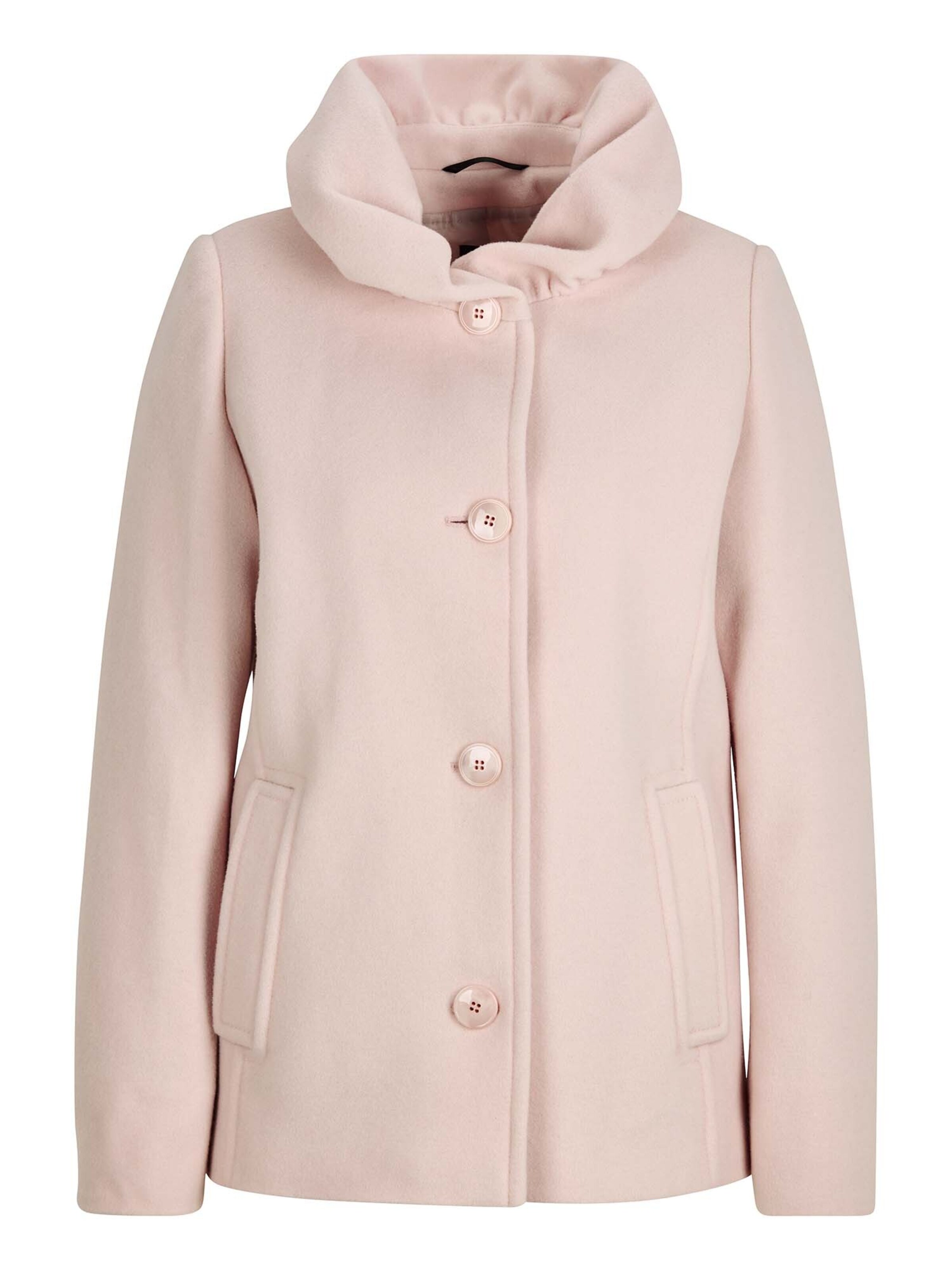 Veste mi-saison MADELEINE en rose : devant