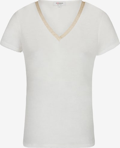 Morgan T-shirt '211-DORE' en or / blanc, Vue avec produit