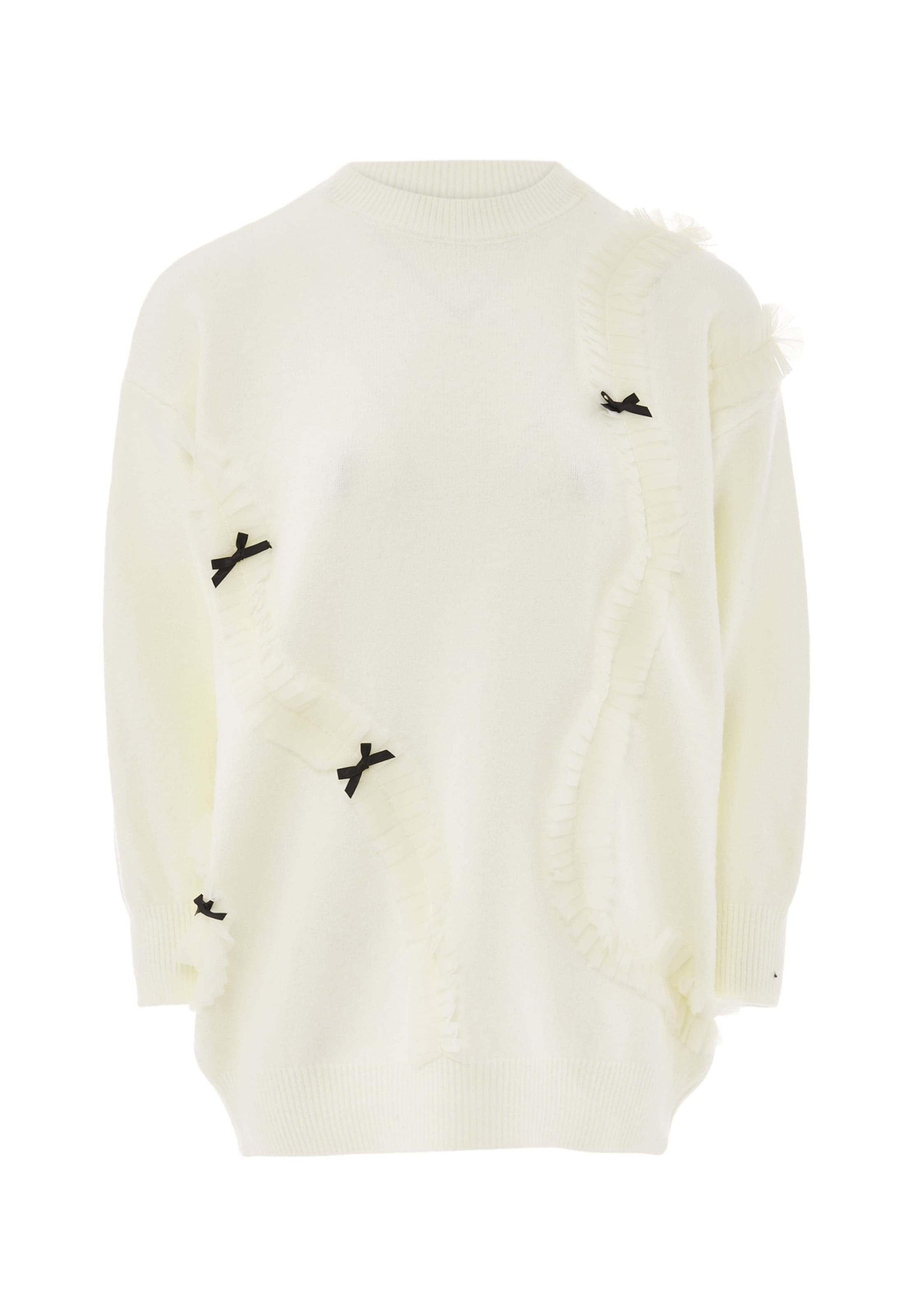 IMMY Neulepaita värissä valkoinen: etupuoli