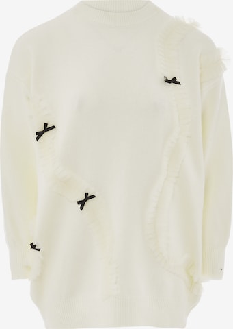 IMMY Sweater in White: front