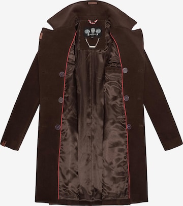 MARIKOO Between-seasons coat 'Nanakoo' in Brown