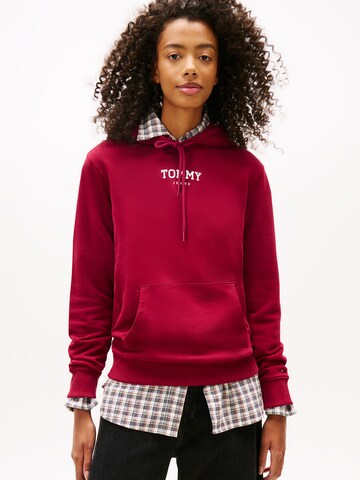 Tommy Jeans Sweatshirt 'ESS' in Lila: Vorderseite