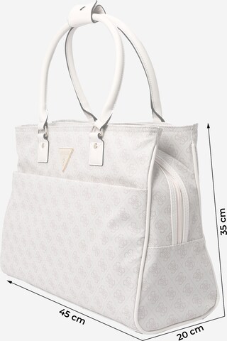 GUESS - Shopper 'Jesco' em branco