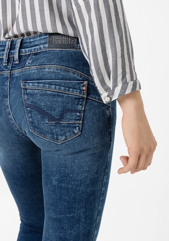 TIMEZONE Skinny Jeans 'Sanya' in Blauw