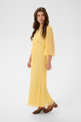 Cream Dress 'CRAluna' in Yellow