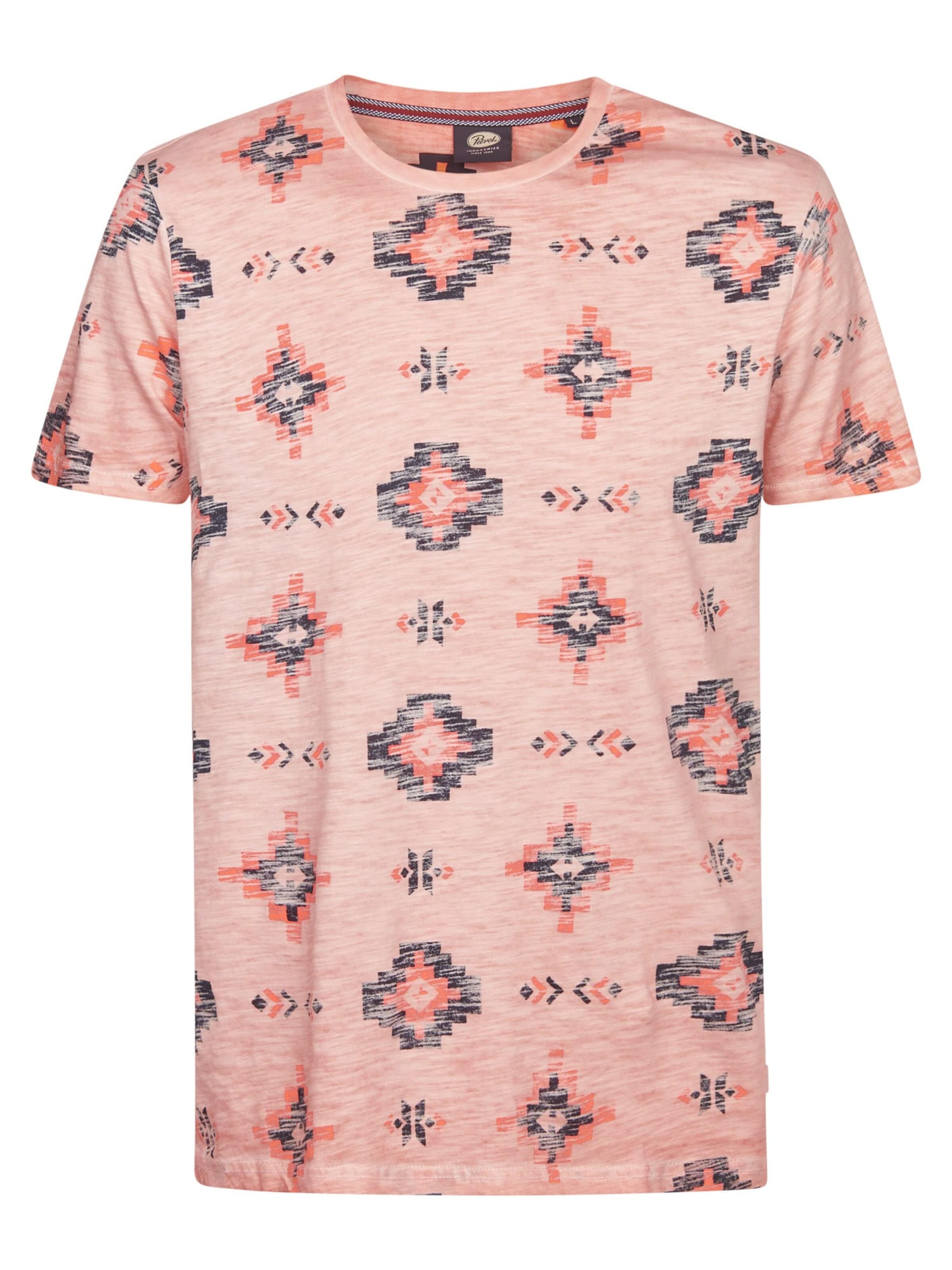 PETROL INDUSTRIES MEN Shirt in Oranje: voorkant