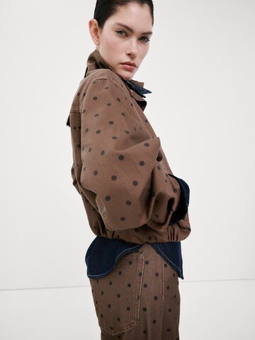 MANGO Between-Season Jacket in Brown