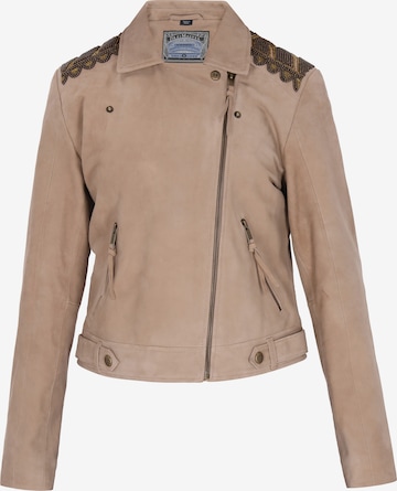 Veste mi-saison 'Vintage' DreiMaster Vintage en beige : devant