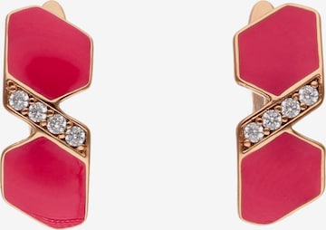 faina - Brincos em prata: frente