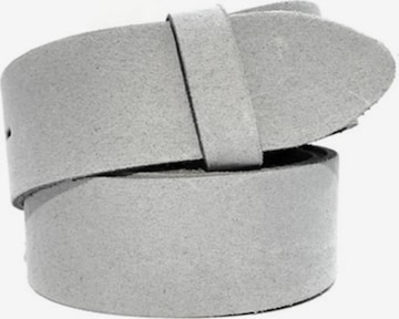 RETTUNGSRING by showroom 019° Belt 'Soft' in Grey: front