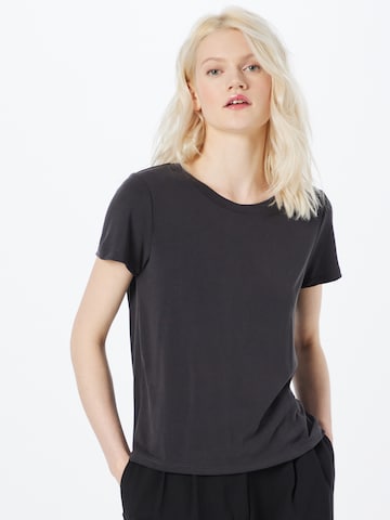 Monki T-shirt i svart: framsida