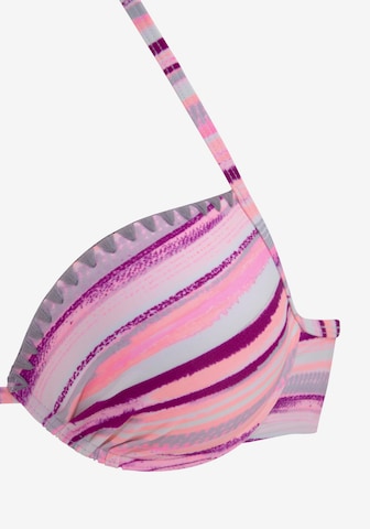 VENICE BEACH Push-up Bikini - rózsaszín