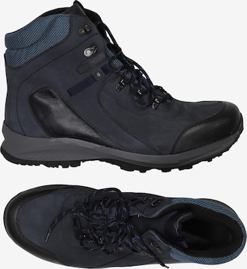WALDLÄUFER Stiefel 45,5 in Blau: Vorderseite