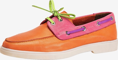 INUOVO Mokassin in hellgrün / lila / orange / pink, Produktansicht