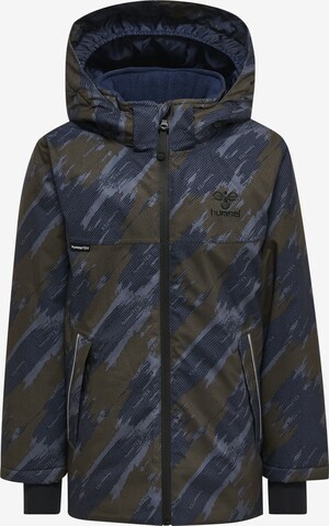 Hummel Performance Jacket 'Logan' in Blue: front