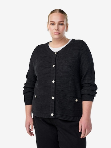 juoda Zizzi Kardiganas 'MDAHLIA': priekis