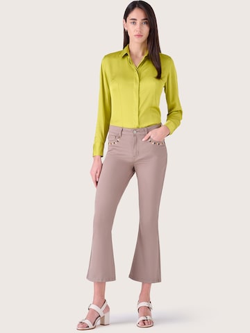 Camomilla Flared Traditional pants 'JACQUEL' in Pink: front