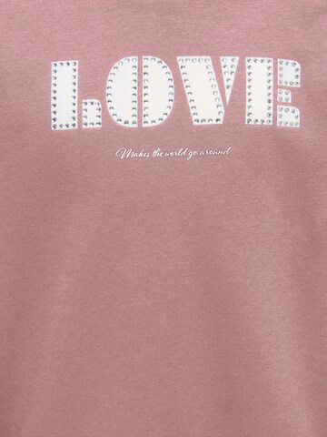 Felpa di ONLY GIRLS in rosa