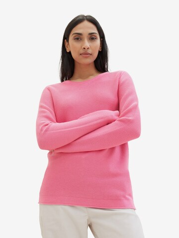 TOM TAILOR Sweater in Pink