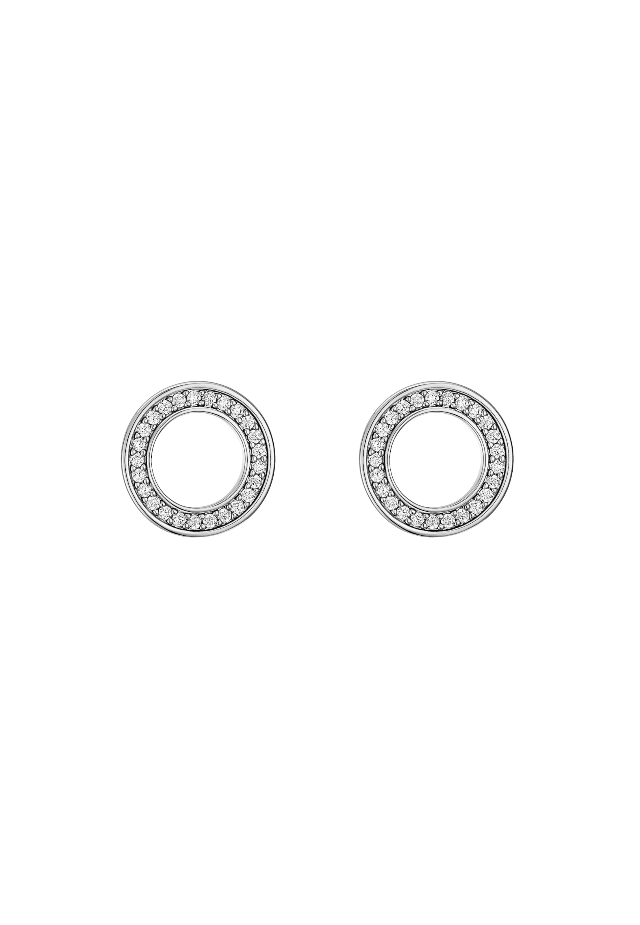 Boucles d'oreilles 'Sia' Heideman en argent : devant