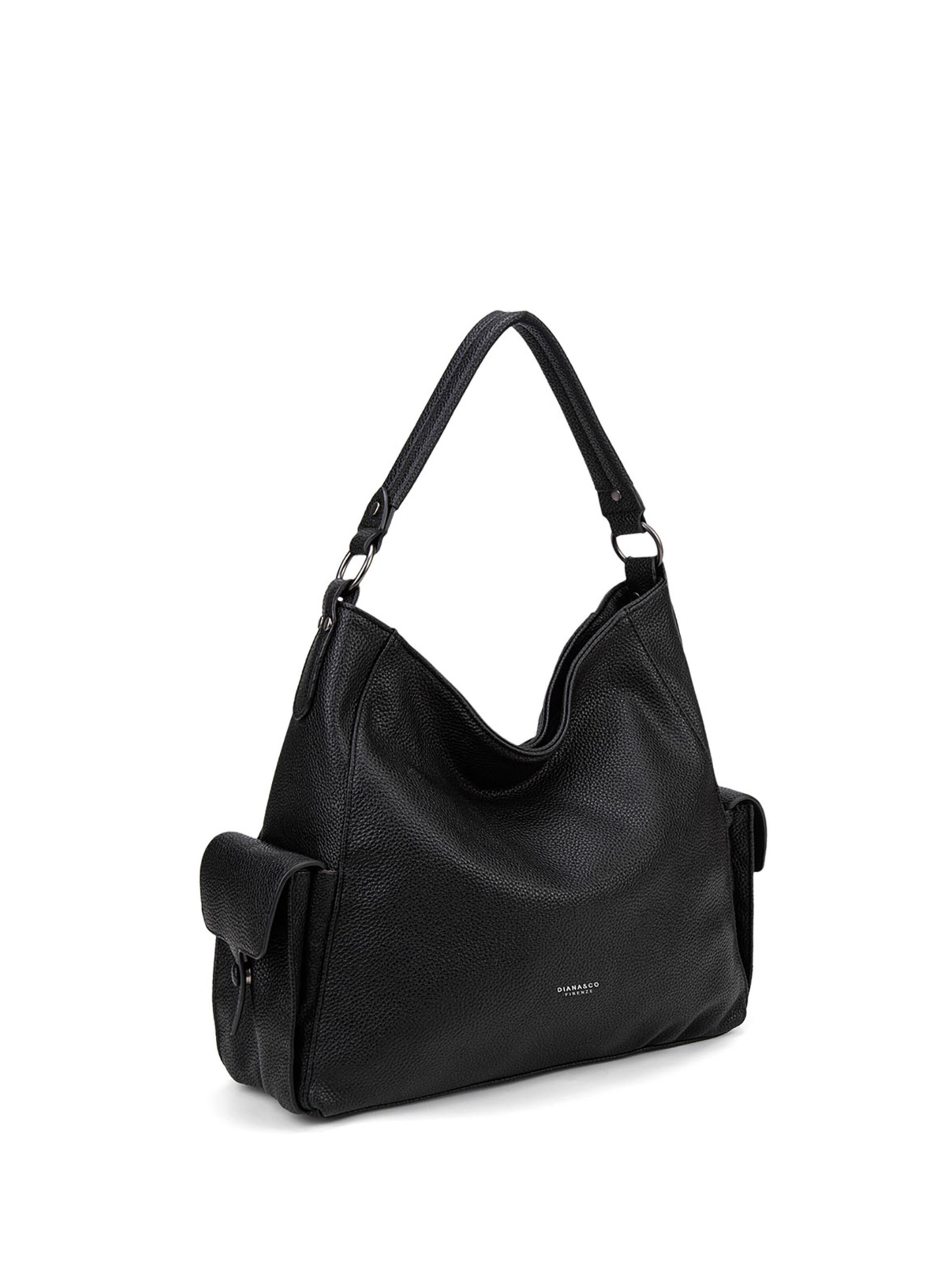 Sac bandoulière Diana&Co. en noir : devant