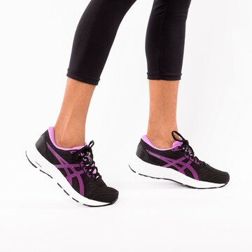 Chaussure de course 'Contend 8' ASICS en noir : devant