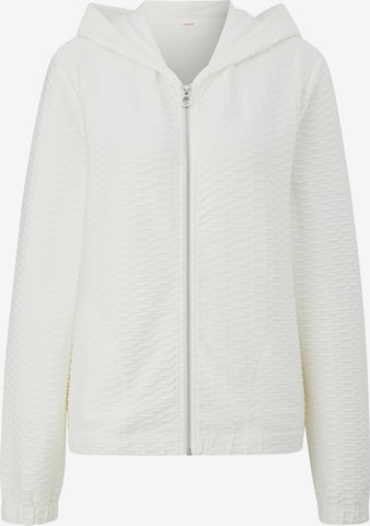 Veste mi-saison s.Oliver en blanc : devant