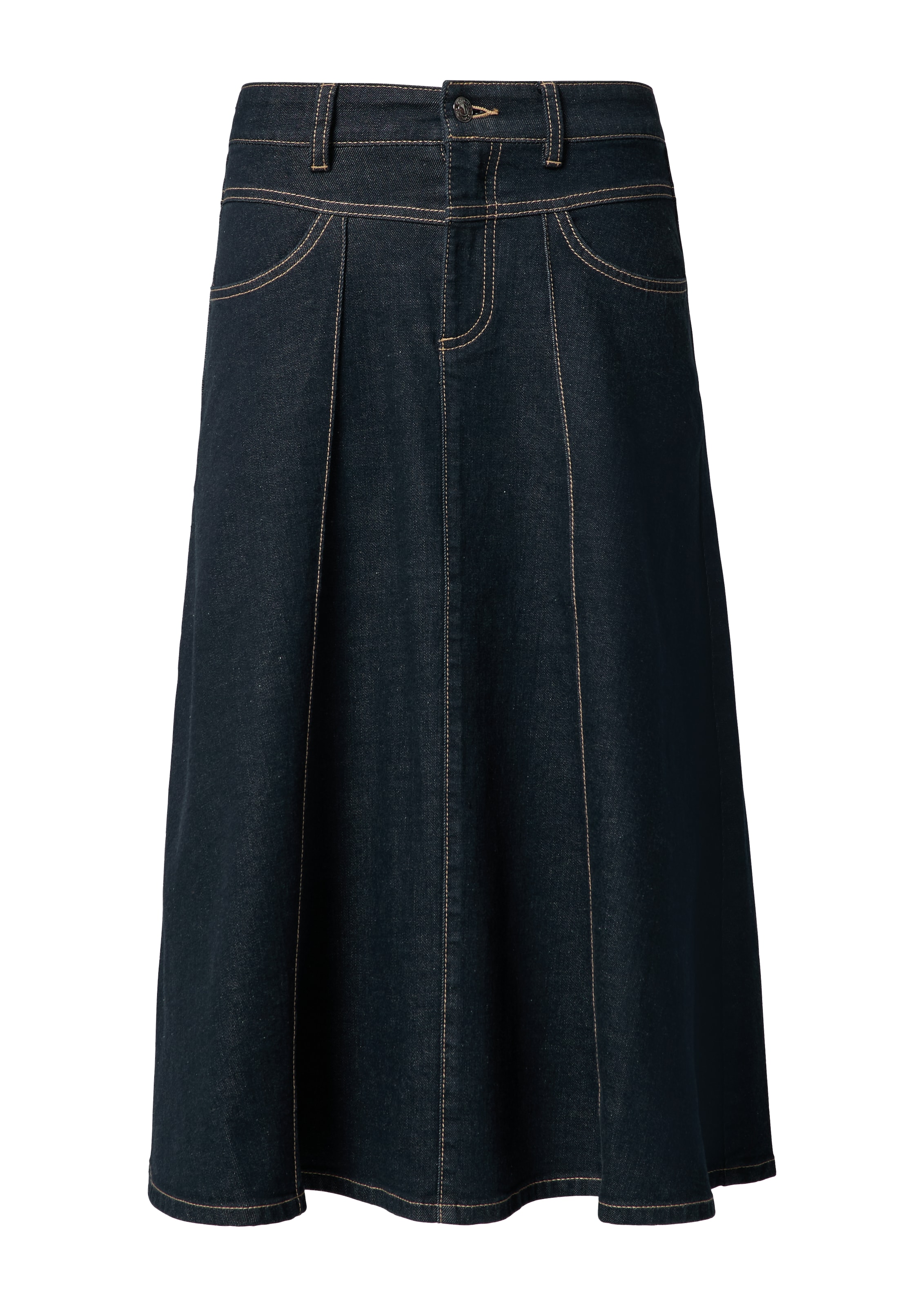 Jupe COMMA en bleu : devant