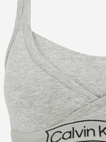 Calvin Klein Underwear Bustier Imetysliivit 'Reimagined Heritage' värissä harmaa