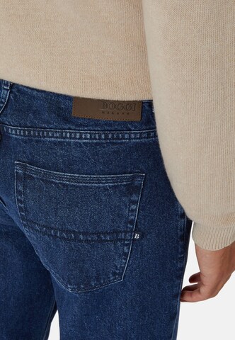 Boggi Milano Slimfit Jeans 'Stretch' in Blau