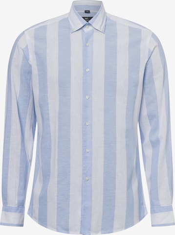 Nils Sundström Button Up Shirt ' ' in Blue: front