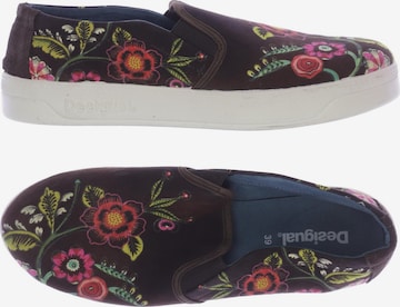 Desigual Flats & Loafers in 39 in Brown: front