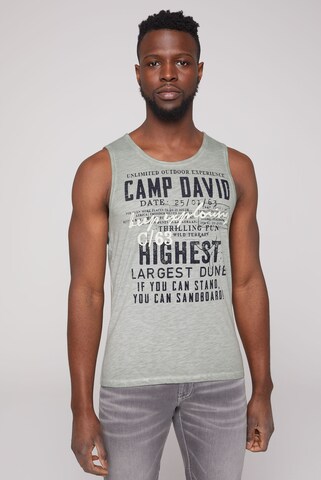 CAMP DAVID Shirt in Grün: Vorderseite