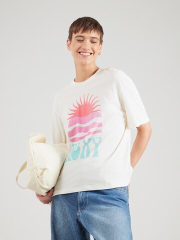 ROXY Shirt 'Hangloose Poster' in White: front