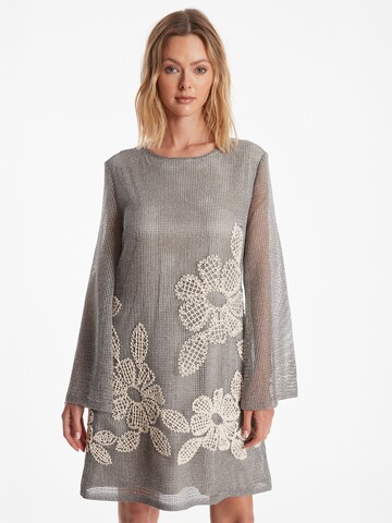 Robe 'Zalia' Ana Alcazar en gris : devant